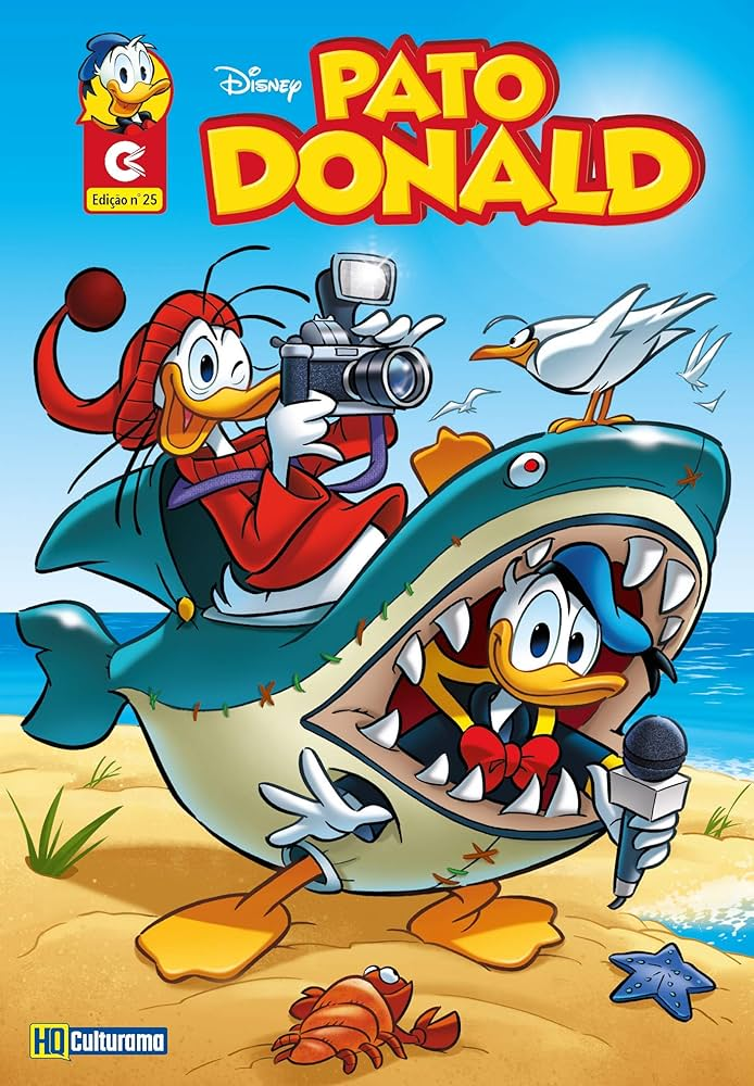 Capa da revista Pato Donald